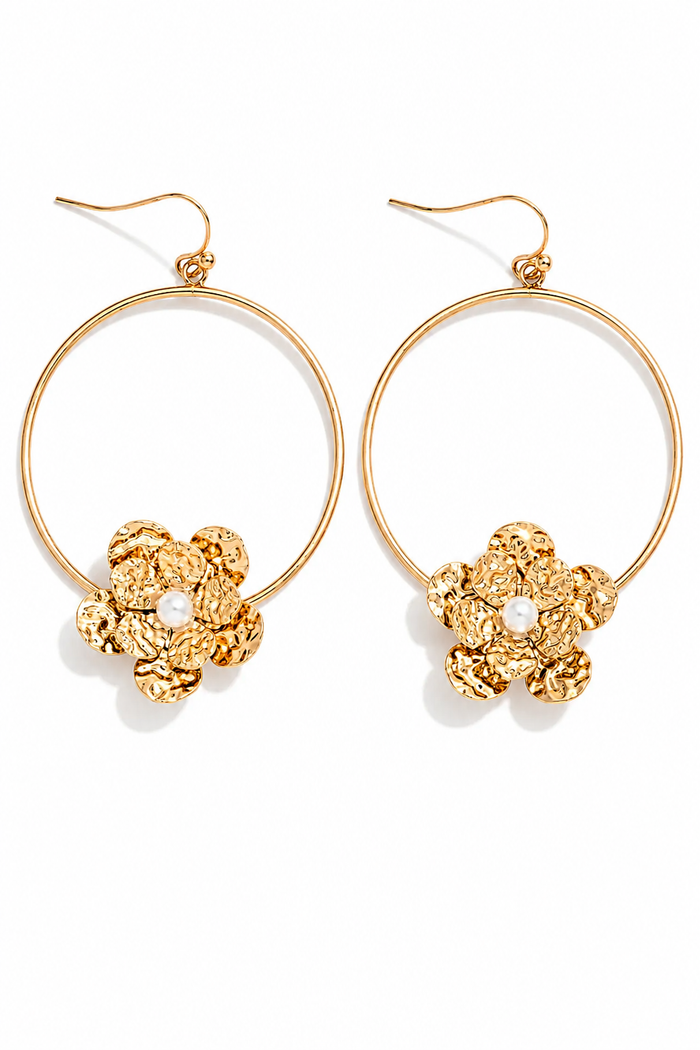 Bloom Hoop Earrings