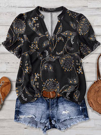 Blooming After Dark Top
