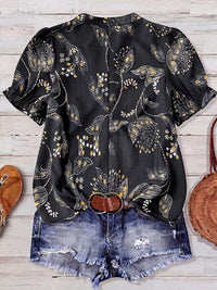 Blooming After Dark Top