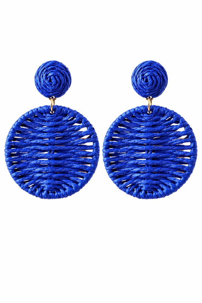 Boho Woven Earrings