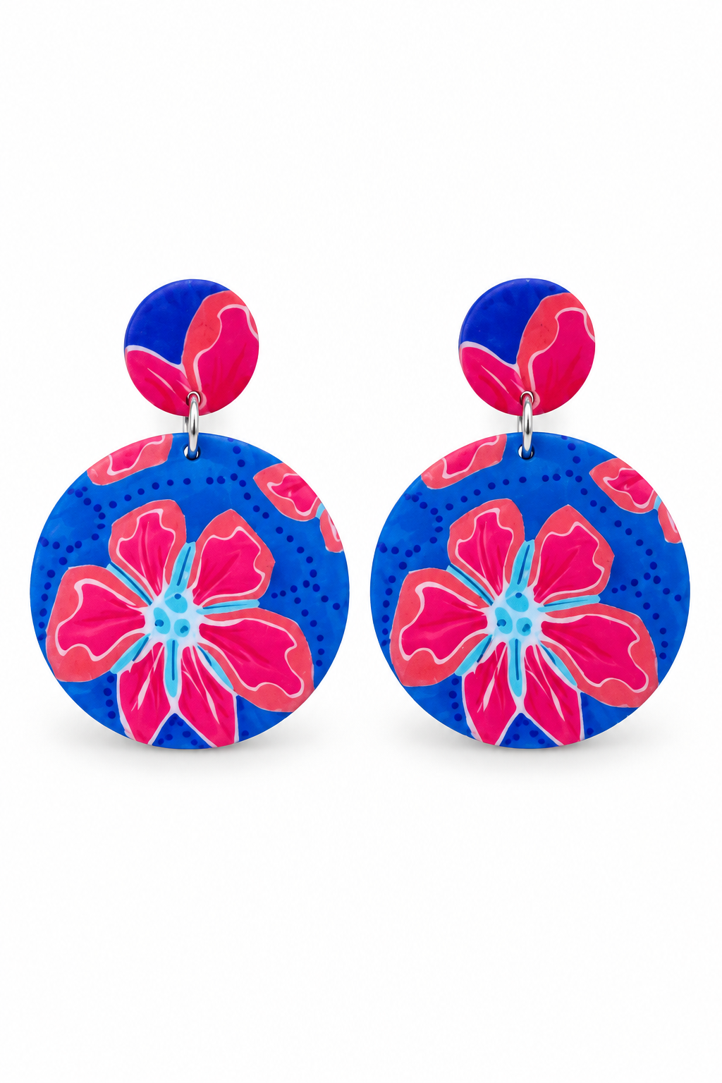 Bold Bloom Dangle Earrings