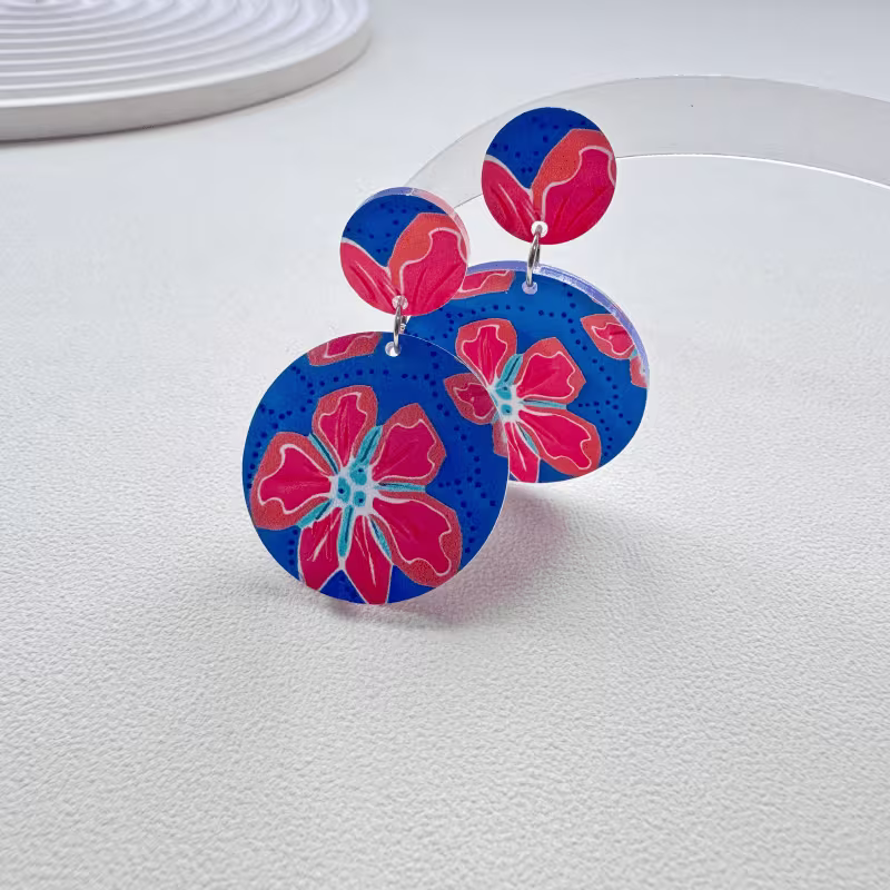 Bold Bloom Dangle Earrings