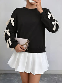 Bold Moves Bow Sweatshirt