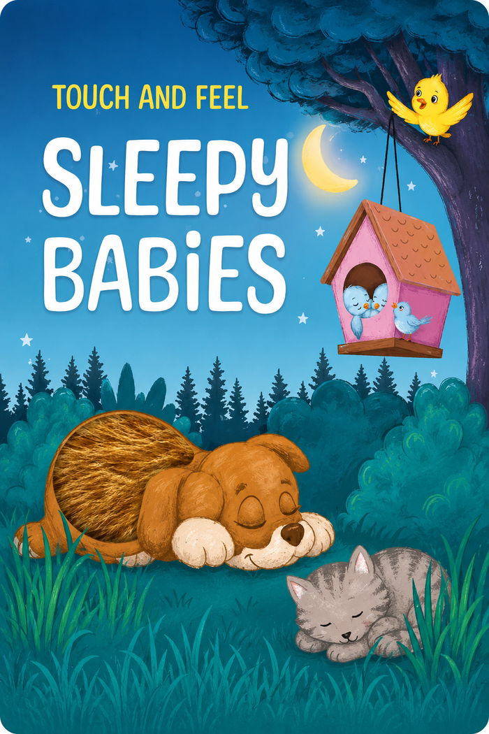 TOUCH AND FEEL SLEEPY BABIES