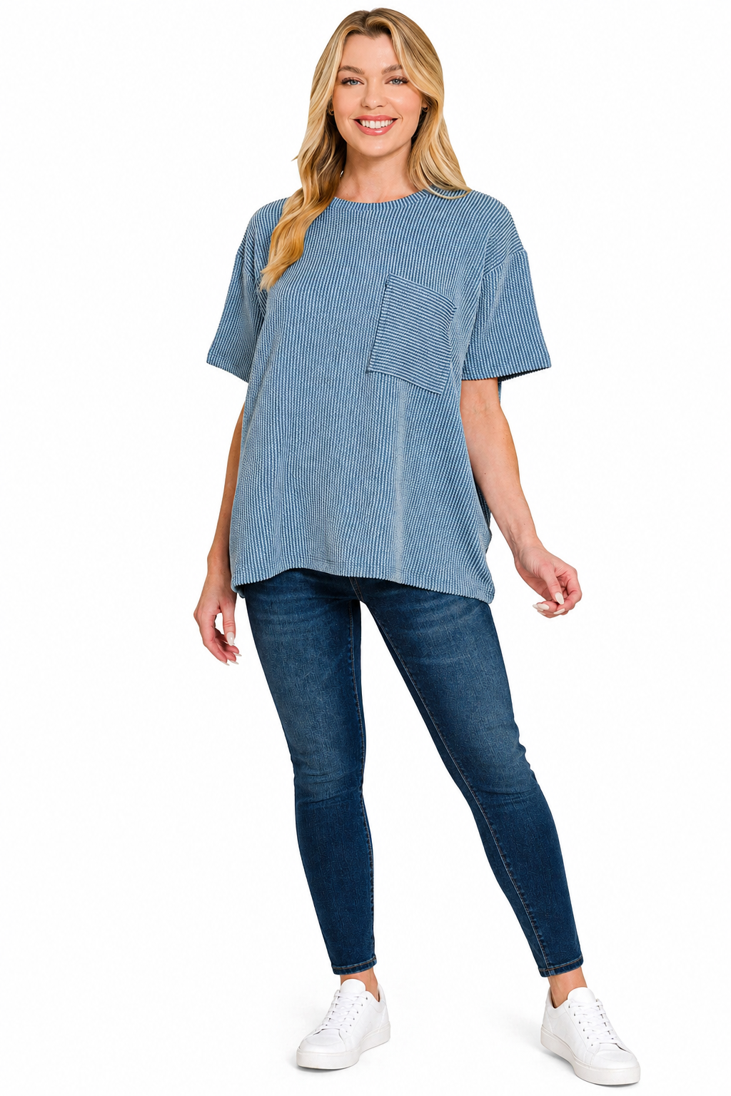 Boone Raised Rib Top