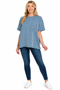 Boone Raised Rib Top