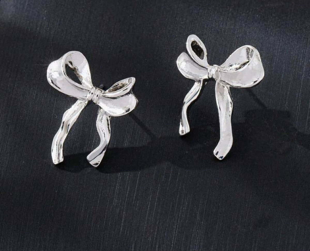 Keegan Bow Earring Set