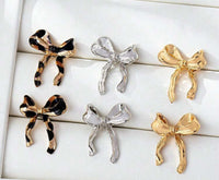 Keegan Bow Earring Set