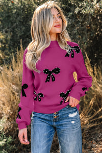 Bows & Pearls Sweater