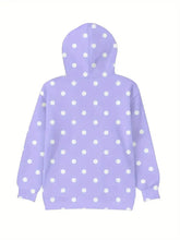 Bright New Days Polka Dot Hoodie