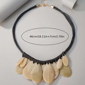 Brigitta Vintage Geometric Necklace