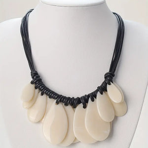 Brigitta Vintage Geometric Necklace