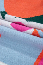 Brylee Floral Drop Shoulder Sweater Curvy