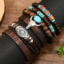 Bull Head Bracelet Set