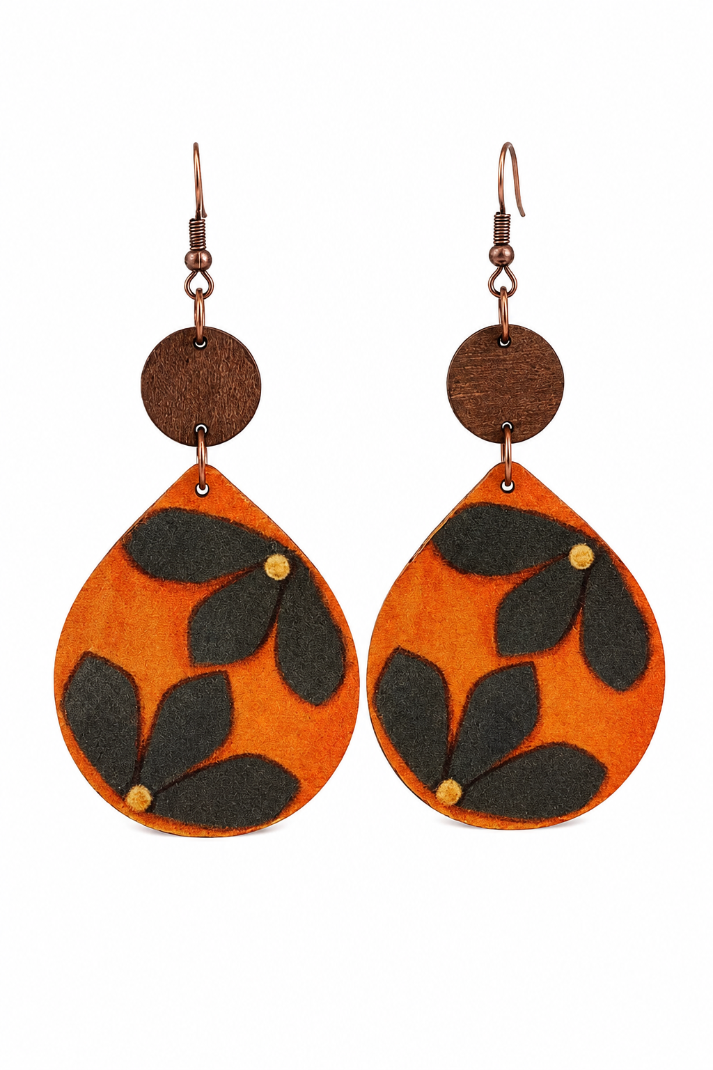 Burnt Orange Beauty Earrings