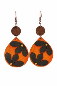 Burnt Orange Beauty Earrings
