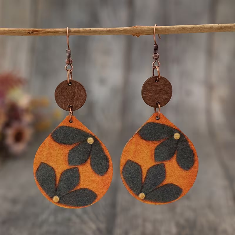 Burnt Orange Beauty Earrings