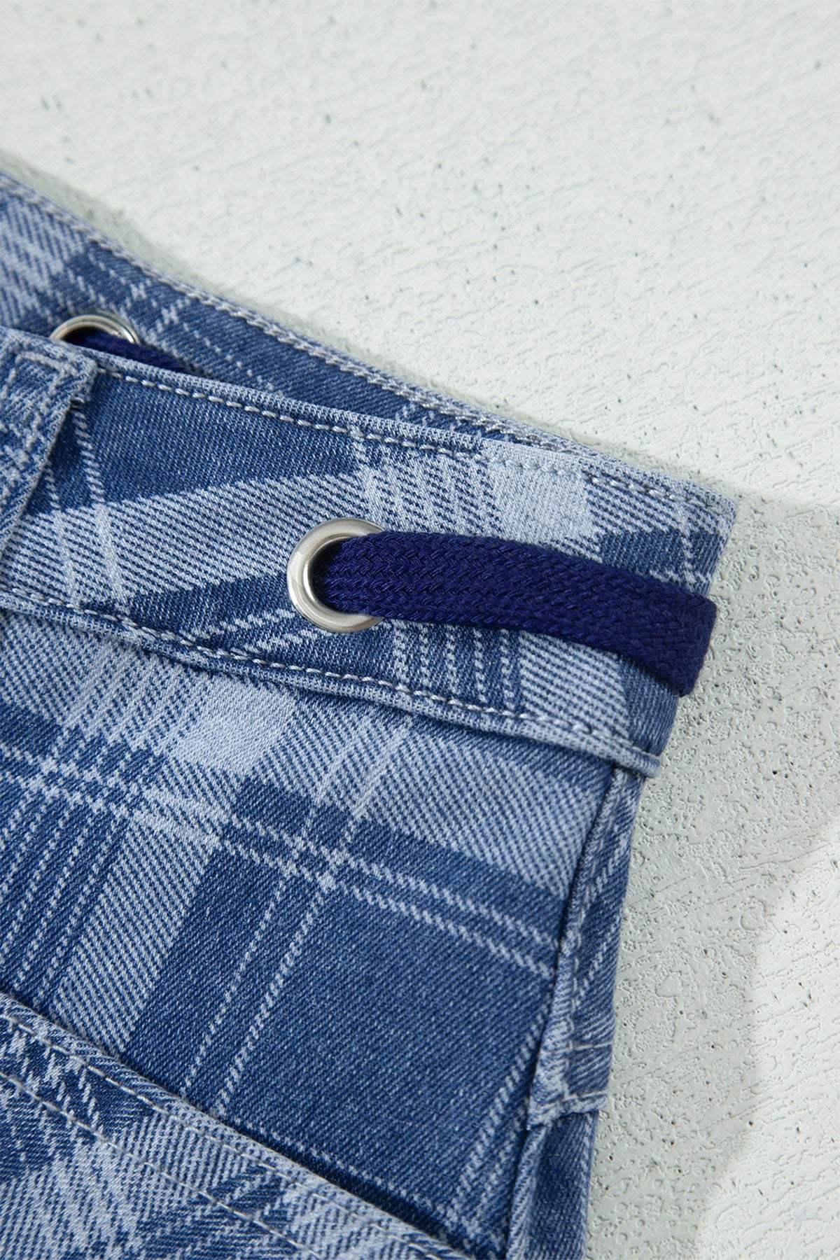 Audra Plaid Jeans