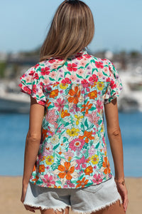 Rue Ruffled Sleeve Blouse