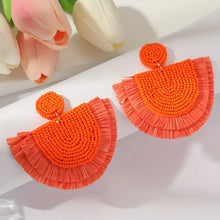 Cheyenne Raffia Earrings