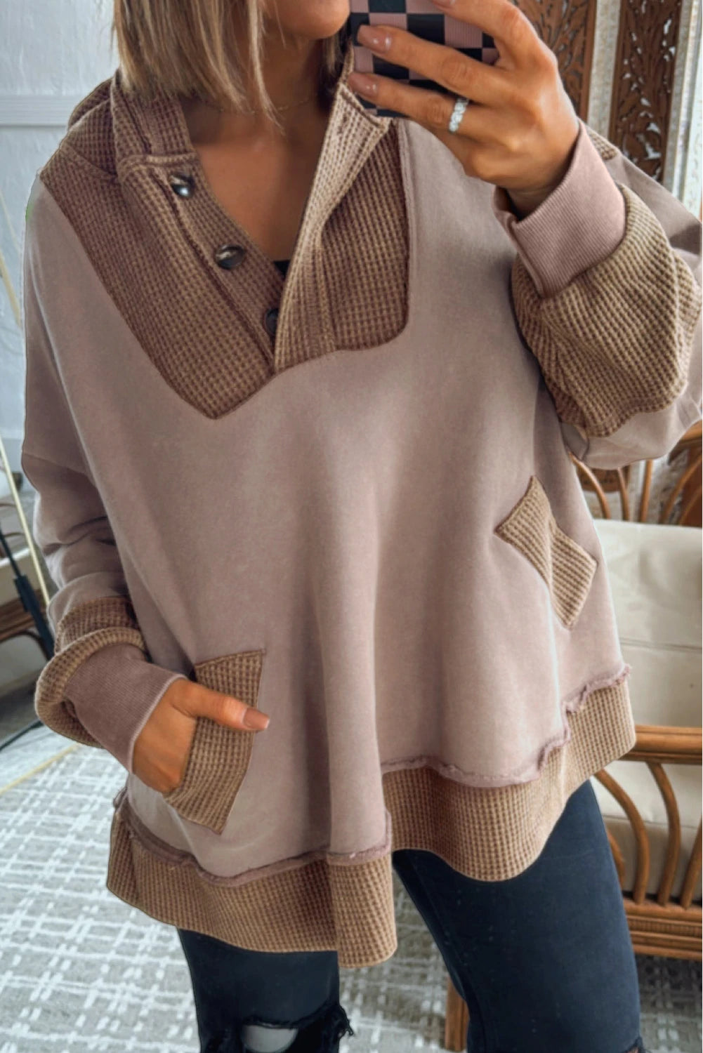 Orion Waffle Hoodie