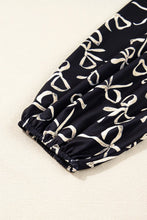 Callie Bow Patchwork Blouse in Curvy