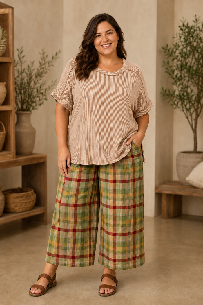 Canyon Plaid Pants