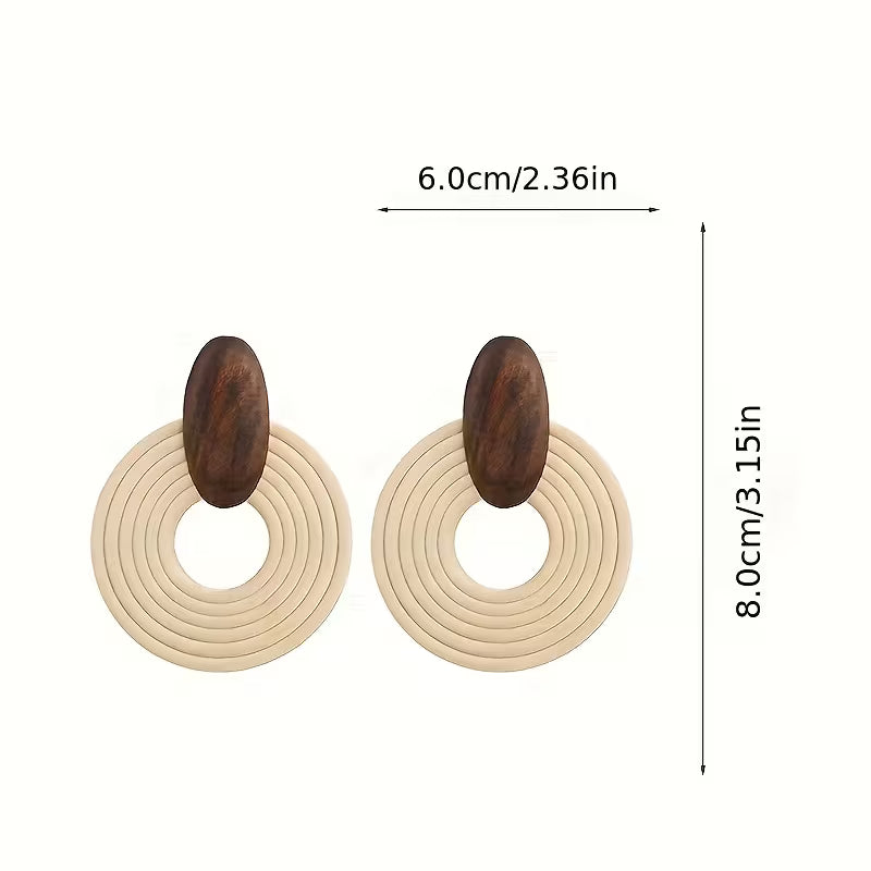 Cappuccino Charm Earrings