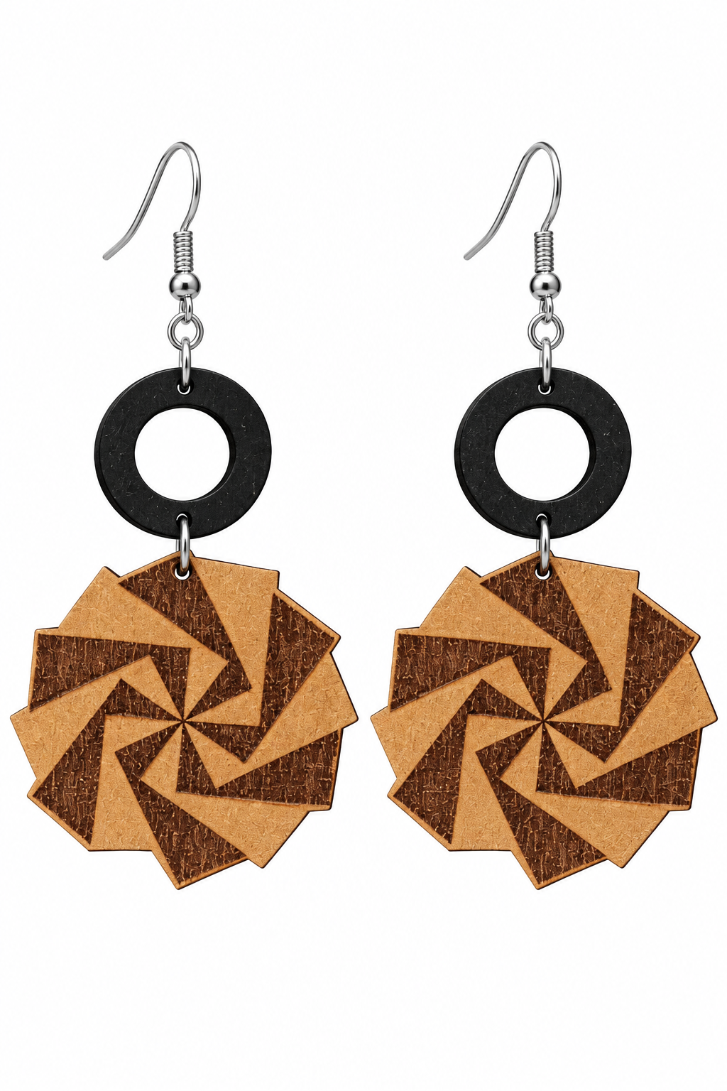 Caramel Swirl Earrings