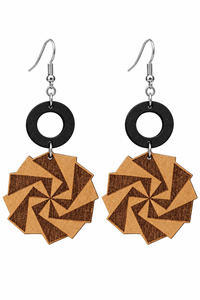 Caramel Swirl Earrings