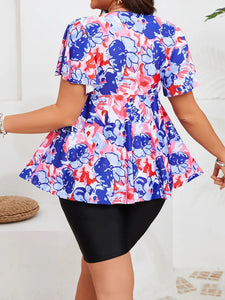 Catch Your Breath Tankini in Curvy