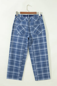 Audra Plaid Jeans