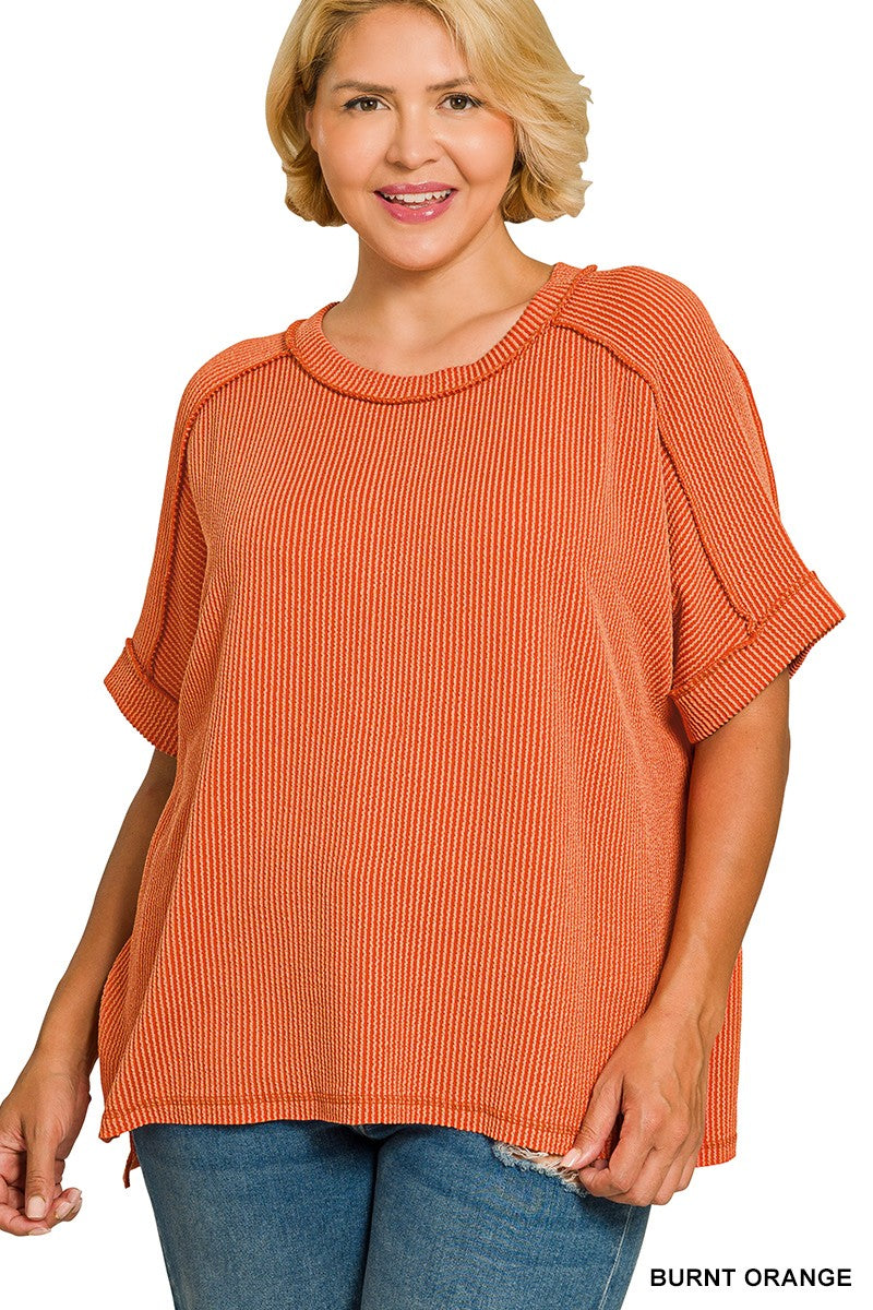 Coffee and Comfort Top in Curvy