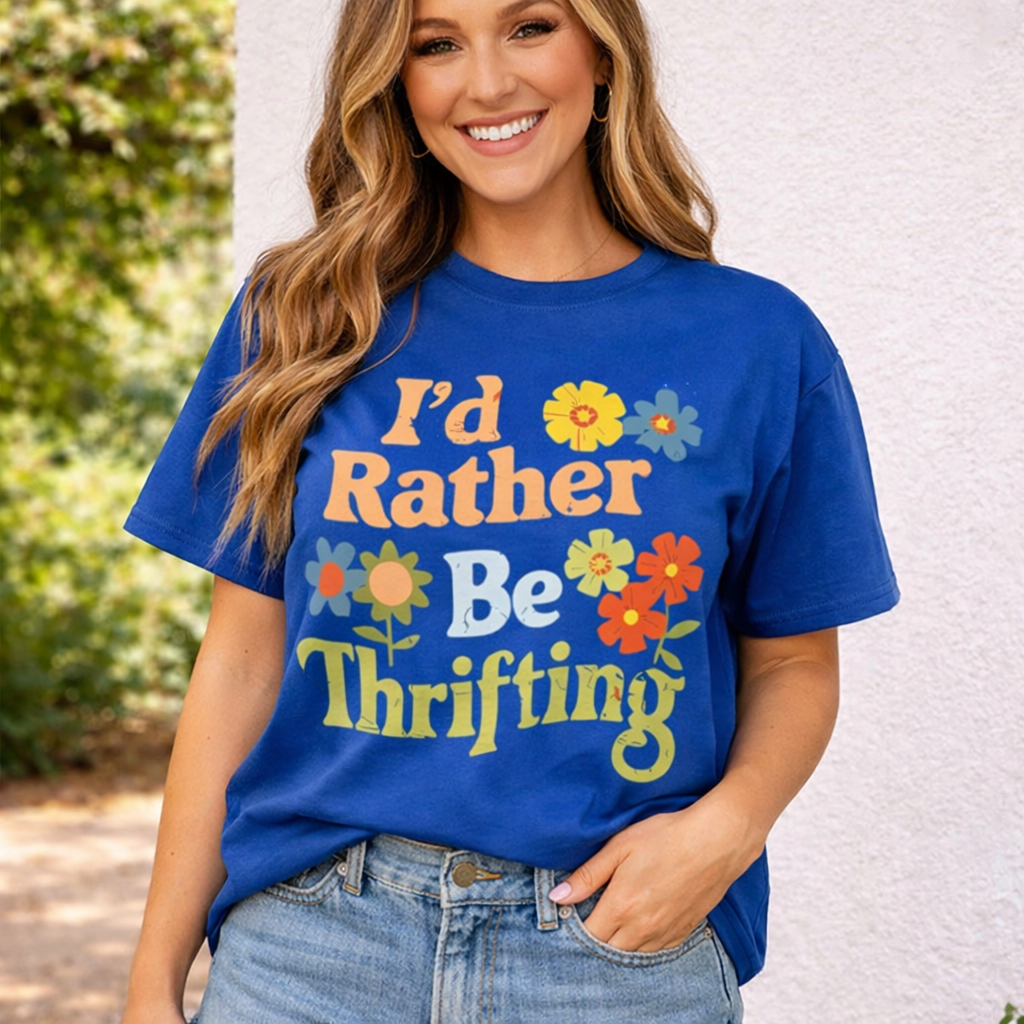 I'd Rather Be Thrifting Tee
