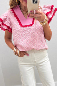 Celeste Eyelet Top