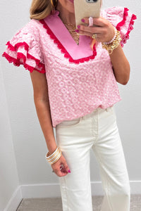 Celeste Eyelet Top