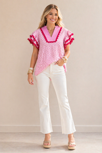 Celeste Eyelet Top