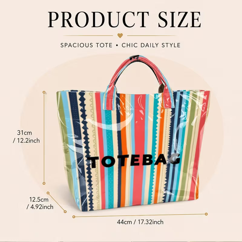 Chic Stripe Carryall