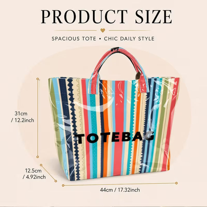 Chic Stripe Carryall