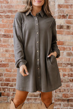 Colton Blake Waffle Knit Tunic Dress