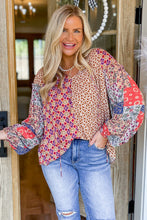 Cora Mixed Floral Blouse