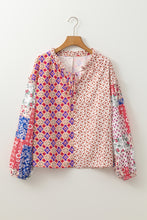 Cora Mixed Floral Blouse