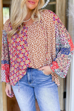 Cora Mixed Floral Blouse