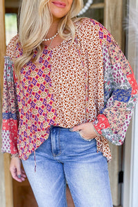 Cora Mixed Floral Blouse