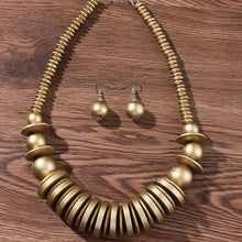 Cora Wooden Bead Necklace