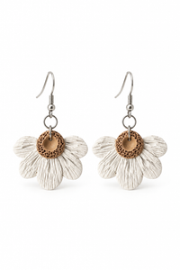 Cottage Daisy Clay Earrings
