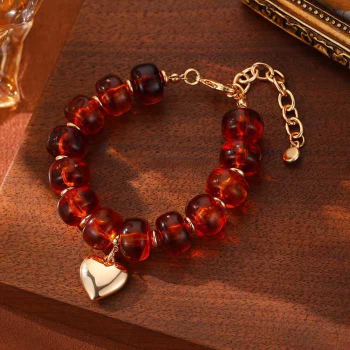 Country Kiss Heart Bracelet