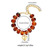 Country Kiss Heart Bracelet
