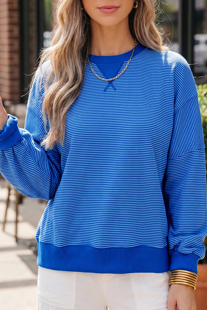 Cozy Striped Pullover