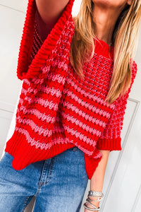 Clementine Striped Sweater